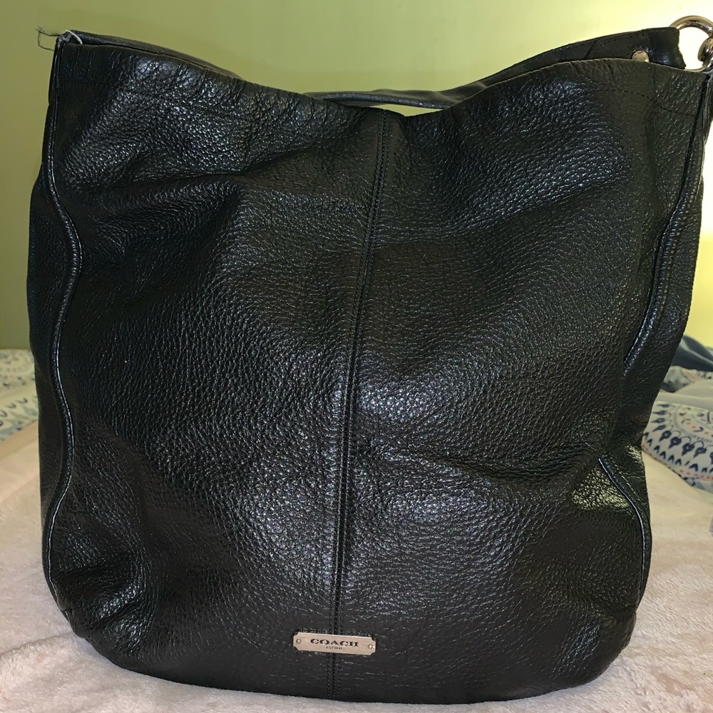 Real Leather Hobo Bag